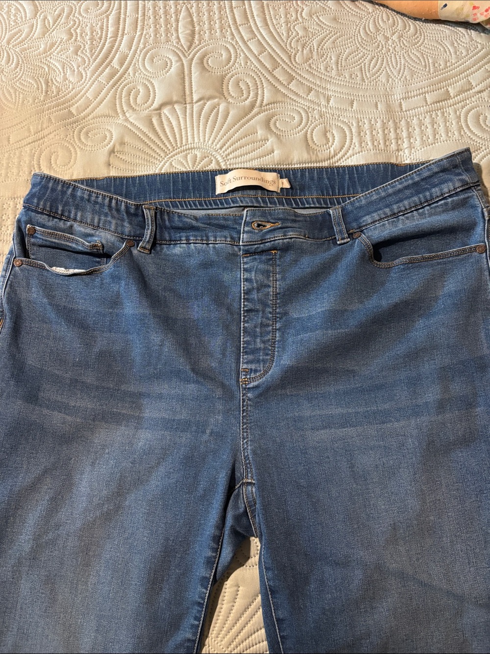 Soft Surroundings Women’s Blue Denim Jeans